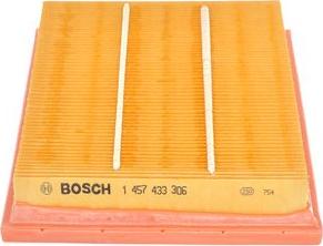 BOSCH 1 457 433 306 - Воздушный фильтр двигателя abcparts.ee