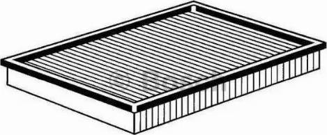 BOSCH 1 457 433 296 - Воздушный фильтр двигателя abcparts.ee