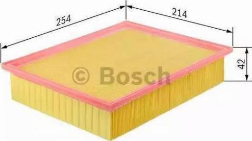 BOSCH 1 457 429 078 - Воздушный фильтр двигателя abcparts.ee