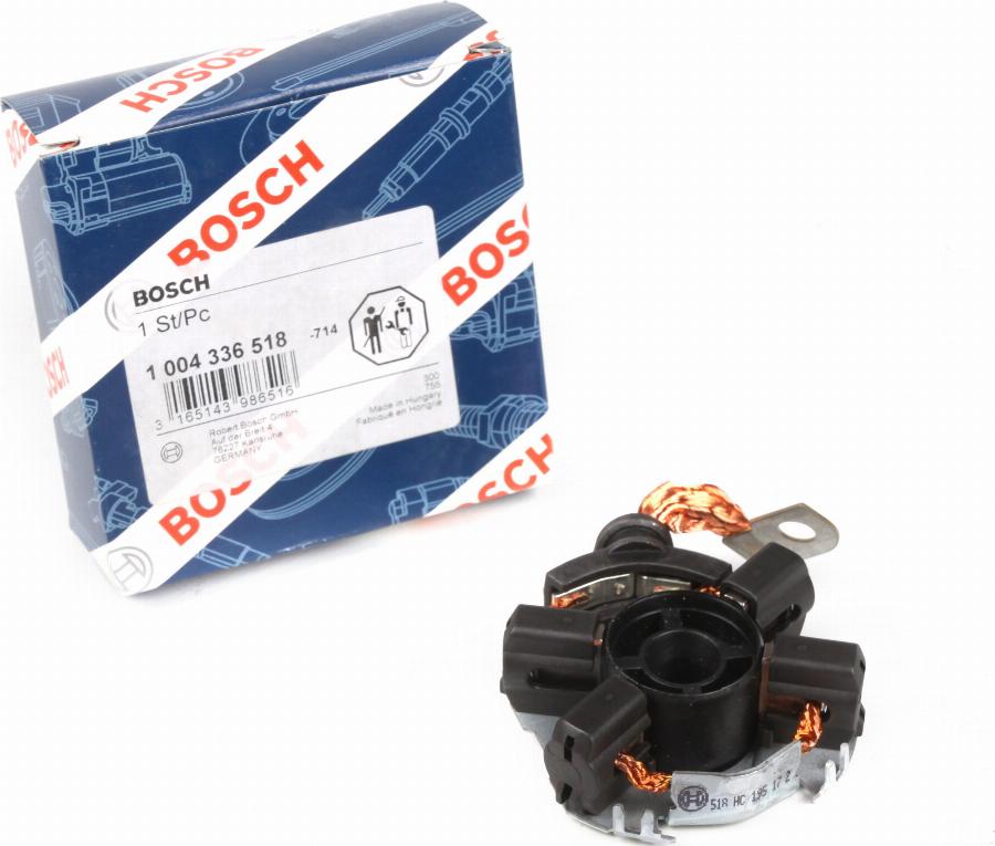 BOSCH 1 004 336 518 - Щеткодержатель стартера abcparts.ee