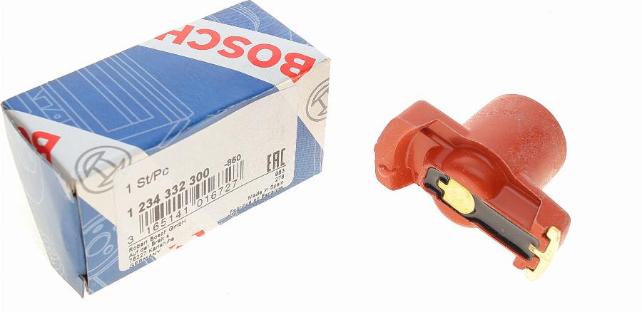 BOSCH 1 234 332 300 - Бегунок распределителя зажигани abcparts.ee
