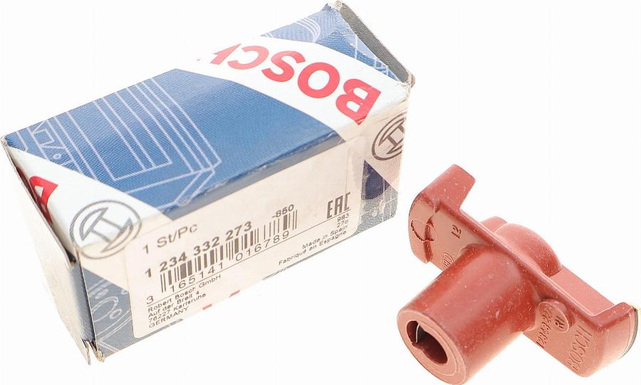 BOSCH 1 234 332 273 - Бегунок распределителя зажигани abcparts.ee