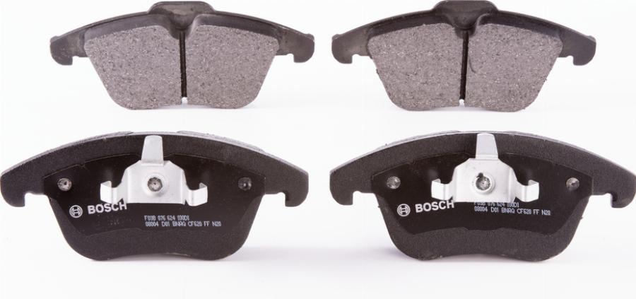 BOSCH F 03B 076 624 - Тормозные колодки, дисковые, комплект abcparts.ee