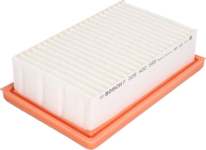 BOSCH F 026 400 595 - Воздушный фильтр двигателя abcparts.ee