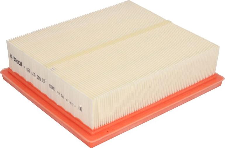 BOSCH F 026 400 669 - Воздушный фильтр двигателя abcparts.ee