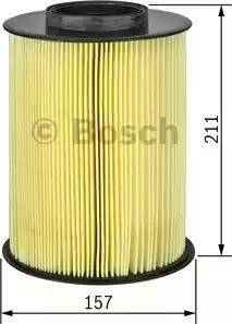 BOSCH F 026 400 136 - Воздушный фильтр двигателя abcparts.ee