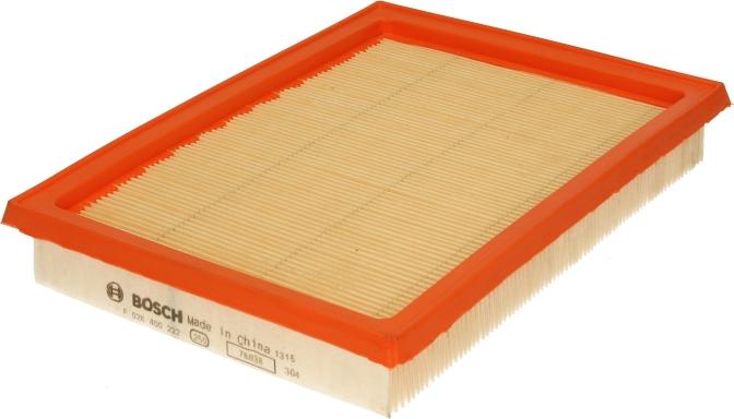 BOSCH F 026 400 222 - Воздушный фильтр двигателя abcparts.ee
