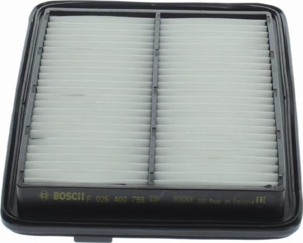 BOSCH F 026 400 798 - Воздушный фильтр двигателя abcparts.ee