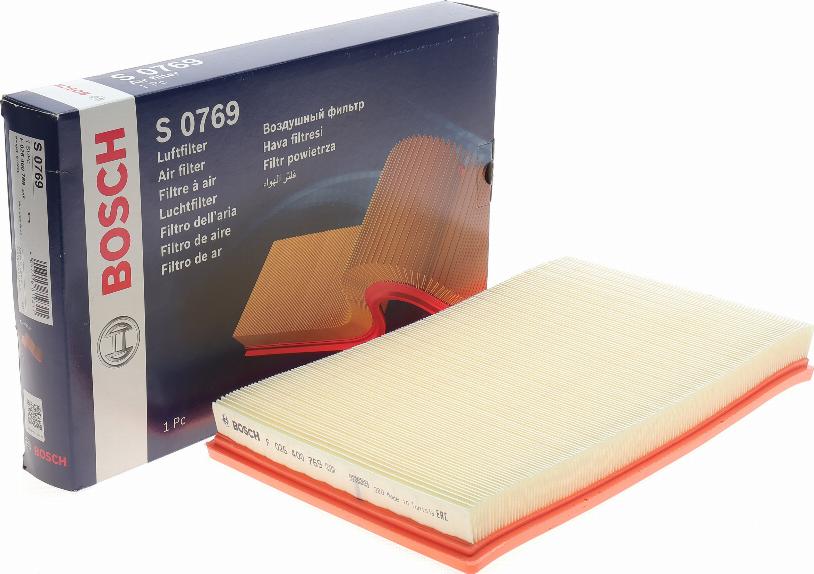 BOSCH F 026 400 769 - Воздушный фильтр двигателя abcparts.ee