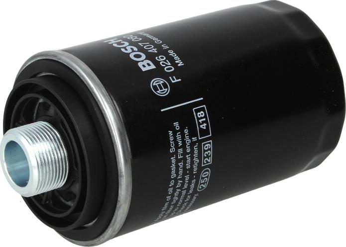 BOSCH F 026 407 080 - Масляный фильтр abcparts.ee