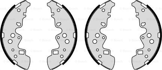 BOSCH F 026 008 015 - Комплект тормозных колодок, барабанные abcparts.ee