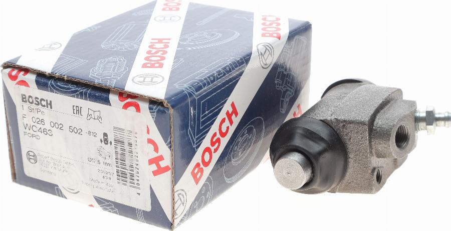 BOSCH F 026 002 502 - Колесный тормозной цилиндр abcparts.ee