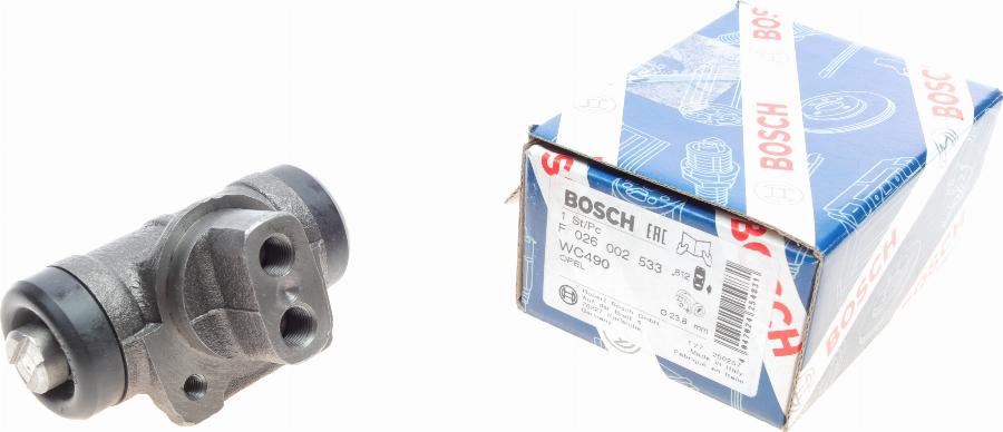 BOSCH F 026 002 533 - Колесный тормозной цилиндр abcparts.ee