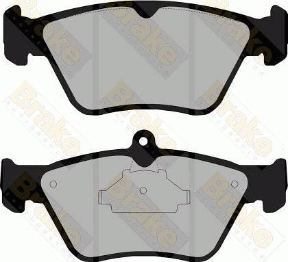 Brake Engineering PA983 - Тормозные колодки, дисковые, комплект abcparts.ee