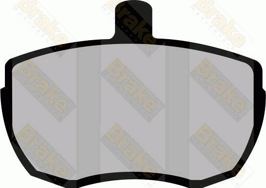 Brake Engineering PA221 - Тормозные колодки, дисковые, комплект abcparts.ee