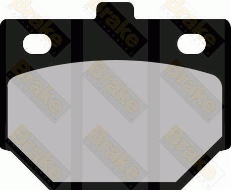 Brake Engineering PA723 - Тормозные колодки, дисковые, комплект abcparts.ee