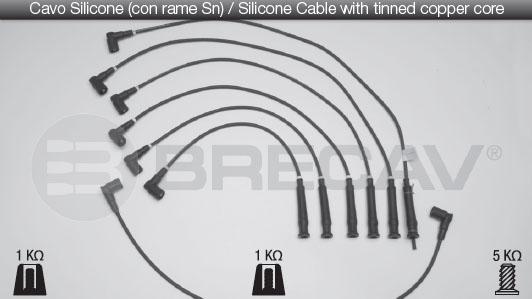 Brecav 04.521 - Комплект проводов зажигания abcparts.ee