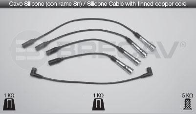 Brecav 12.509 - Комплект проводов зажигания abcparts.ee