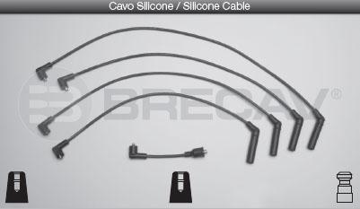 Brecav 29.519 - Комплект проводов зажигания abcparts.ee