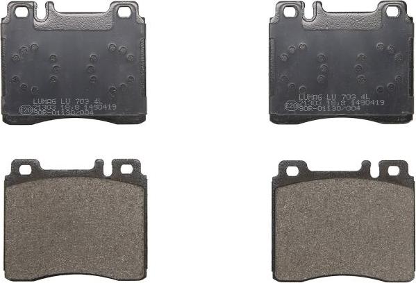 Breck 21303 00 703 20 - Тормозные колодки, дисковые, комплект abcparts.ee