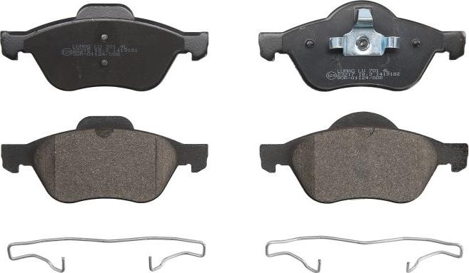 Breck 23215 00 701 00 - Тормозные колодки, дисковые, комплект abcparts.ee