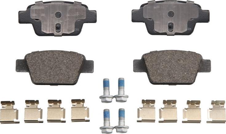 Breck 23714 00 704 00 - Тормозные колодки, дисковые, комплект abcparts.ee