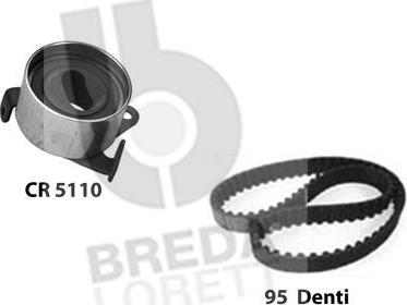 Breda Lorett KCD0559 - Комплект зубчатого ремня ГРМ abcparts.ee