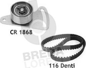 Breda Lorett KCD0067 - Комплект зубчатого ремня ГРМ abcparts.ee