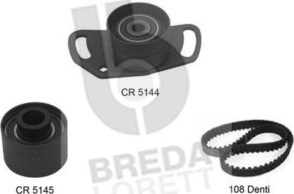 Breda Lorett KCD0259 - Комплект зубчатого ремня ГРМ abcparts.ee