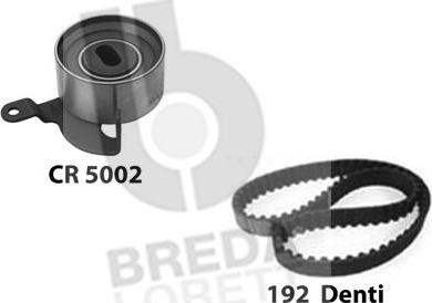 Breda Lorett KCD0287 - Комплект зубчатого ремня ГРМ abcparts.ee