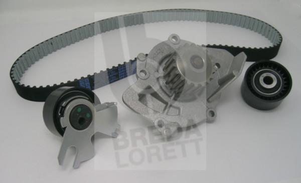 Breda Lorett KPA0468A - Водяной насос + комплект зубчатого ремня ГРМ abcparts.ee