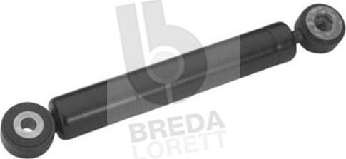 Breda Lorett TOA3073 - Виброгаситель, поликлиновый ремень abcparts.ee