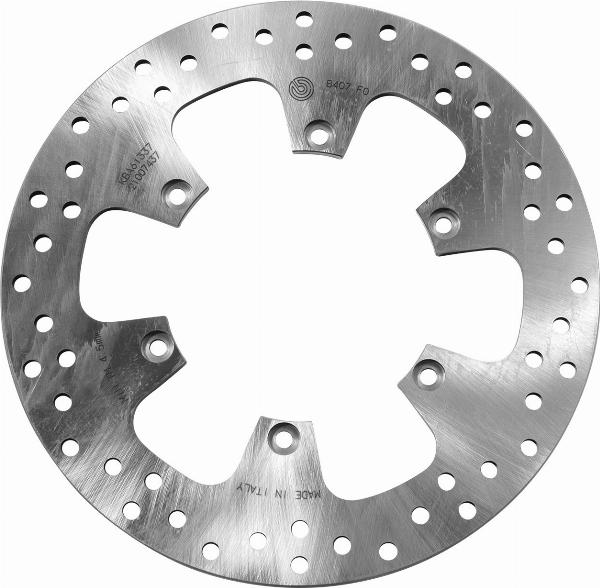 Brembo 68B407F0 - Тормозной диск abcparts.ee