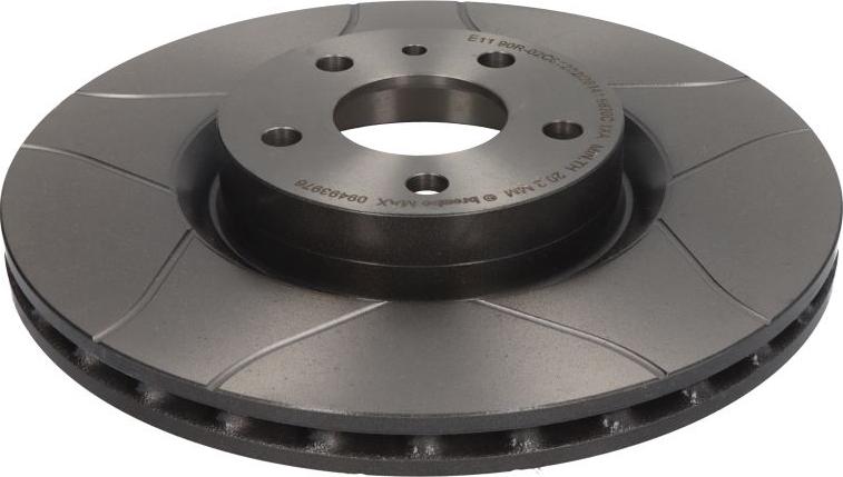 Brembo 09.4939.76 - Тормозной диск abcparts.ee