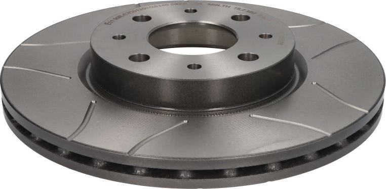 Brembo 09.5870.75 - Тормозной диск abcparts.ee