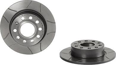 Brembo 08.9502.75 - Тормозной диск abcparts.ee