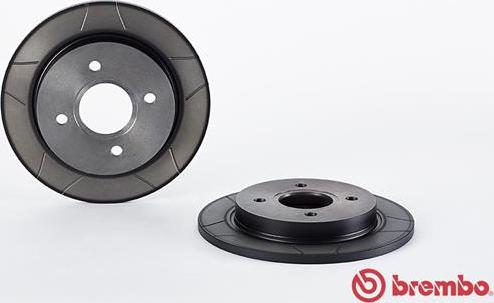 Brembo 08.4931.76 - Тормозной диск abcparts.ee