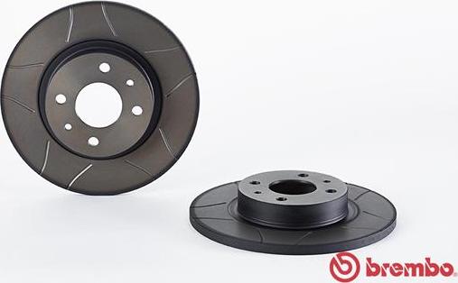 Brembo 08.5086.75 - Тормозной диск abcparts.ee