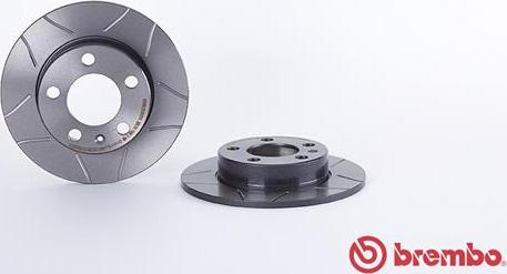 Brembo 08.7165.75 - Тормозной диск abcparts.ee