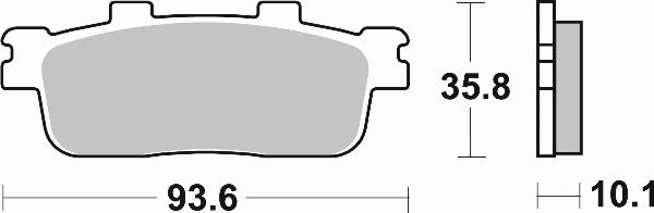 Brembo 07040 - Тормозные колодки, дисковые, комплект abcparts.ee