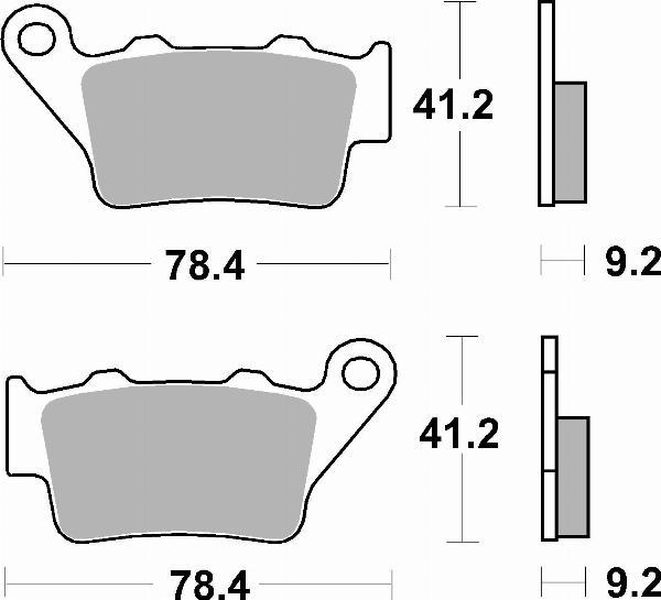 Brembo 07BB02CC - Тормозные колодки, дисковые, комплект abcparts.ee