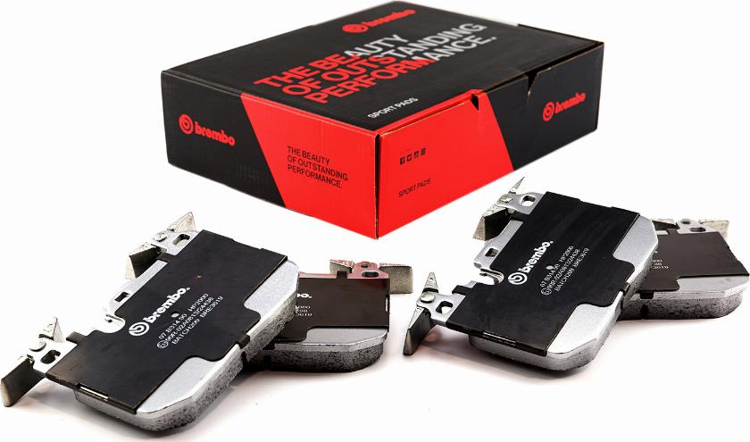 Brembo 07.B314.90 - Комплект высокоэффективных тормозных колодок abcparts.ee