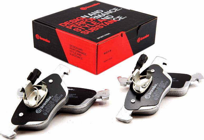 Brembo 07.B314.29 - Комплект высокоэффективных тормозных колодок abcparts.ee