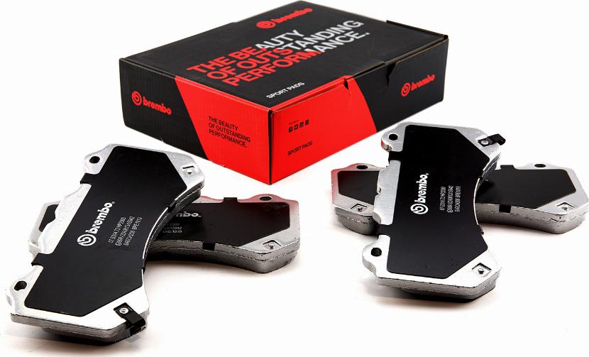 Brembo 07.B314.72 - Комплект высокоэффективных тормозных колодок abcparts.ee