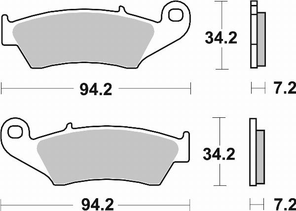 Brembo 07KA17SD - Тормозные колодки, дисковые, комплект abcparts.ee