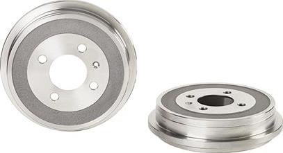 Brembo 14.9384.10 - Тормозной барабан abcparts.ee