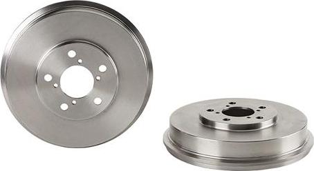 Brembo 14.A686.10 - Тормозной барабан abcparts.ee