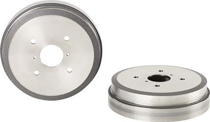 Brembo 14.A687.10 - Тормозной барабан abcparts.ee