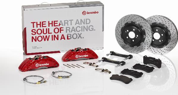 Brembo 1J1.9017A_ - Комплект экономичных тормозов abcparts.ee