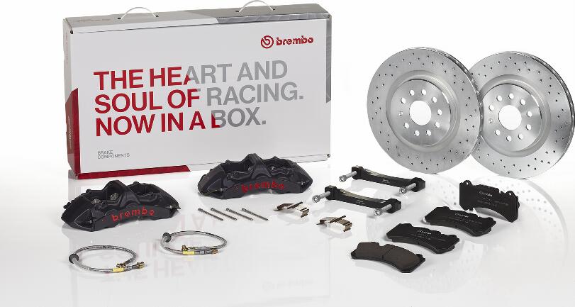 Brembo 1N4.8001AS - Комплект экономичных тормозов abcparts.ee